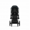 Коляска прогулочная Cybex Priam IV шасси Chrome Brown, Deep Black (Черный)