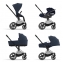 Коляска 2 в 1 Cybex Priam IV шасси Chrome Brown, Nautical Blue (Темно-синий)