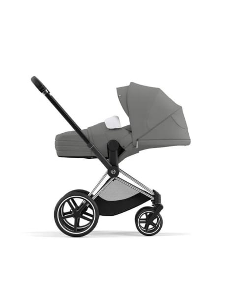 Коляска 3 в 1 Cybex Priam IV шасси Rose Gold, Soho Grey (Серый)