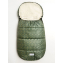 Конверт зимний меховой Amarobaby Snowy Travel, Геометрия / Хаки, 105 см