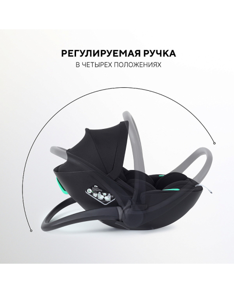 Автокресло Rant Miro с базой Isofix Black
