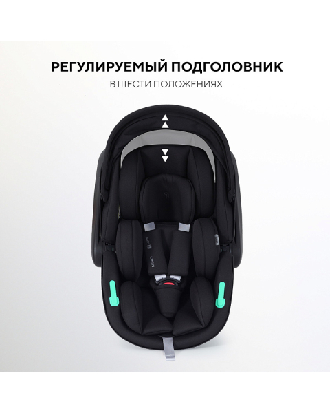 Автокресло Rant Miro с базой Isofix Black