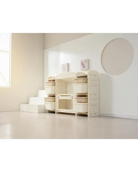 Кухня детская UNIX Kids Cook & Store 8 ящиков Camel