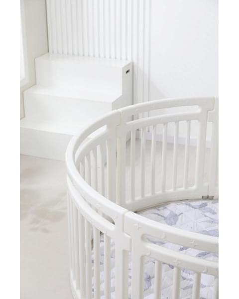 Манеж UNIX Kids Classic Round (круглый) 150 см White