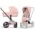 Коляска Cybex Priam V Rosegold Style Collection 2 в 1 Peach Pink