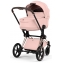 Коляска Cybex Priam V Rosegold Style Collection 2 в 1 Peach Pink