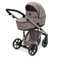 Коляска Adamex DOLCE Natura 2 в 1 / 4-CAPPUCCINO