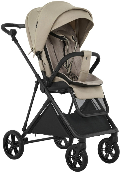 Детская прогулочная коляска Pituso Carbon RX Sapphire Sand/рама carbon