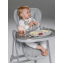 Стульчик детский для кормления Amarobaby, Gourmet, серый