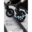 Прогулочная коляска Amarobaby Handy, черный/золотой