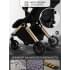 Прогулочная коляска Amarobaby Handy, черный/золотой