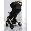 Прогулочная коляска Amarobaby Handy, черный/золотой