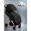 Прогулочная коляска Amarobaby Handy, черный/золотой