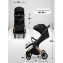 Прогулочная коляска Amarobaby Handy, черный/золотой