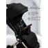 Прогулочная коляска Amarobaby Handy, черный/золотой