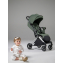 Прогулочная коляска Amarobaby Handy, черный/золотой