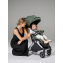 Прогулочная коляска Amarobaby Handy, черный/золотой