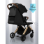 Прогулочная коляска Amarobaby Handy, черный/золотой