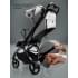 Коляска прогулочная Amarobaby Ride, серый