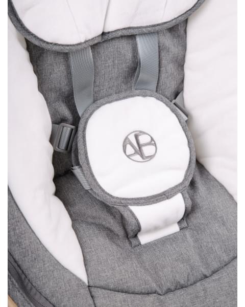 Электронные качели детские AMAROBABY ERGO SWING, серый