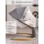 Электронные качели детские AMAROBABY ERGO SWING, серый