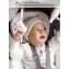Электронные качели детские AMAROBABY ERGO SWING, серый
