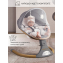 Электронные качели детские AMAROBABY ERGO SWING, серый