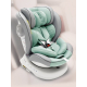 Автокресло детское AMAROBABY CHAMPION, Isofix класс D, группа 0+/1/2/3, (серый/бирюзовый)