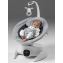 Качели электронные детские Amarobaby Smart swing, серый