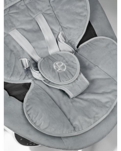 Качели электронные детские Amarobaby Smart swing, серый