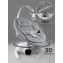 Качели электронные детские Amarobaby Smart swing, серый