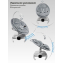 Качели электронные детские Amarobaby Smart swing, серый