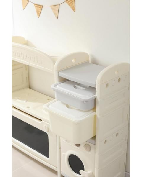 Кухня детская UNIX Kids Cook & Store 2 ящика Grey