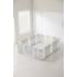 Манеж UNIX Kids Ocean 188x151 см Grey