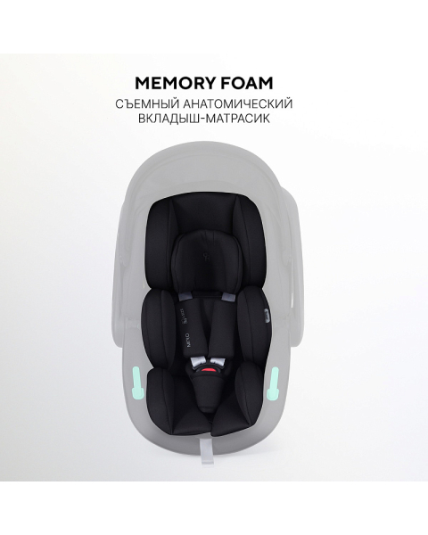 Автокресло Rant Miro с базой Isofix Black