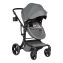 Детская коляска трансформер Farfello Aimile Spring Dark Grey ASR-2