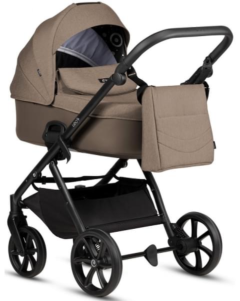 Детская коляска Tutis Leo 3 Plus 3 в 1 с автокреслом Elo Lux EduSky Black 1582261 Cinnamon