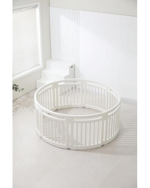 Манеж UNIX Kids Classic Round (круглый) 150 см White