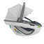 Автокресло Maxi-Cosi Coral 360 (0-13 кг), Essential Graphite (Графит)