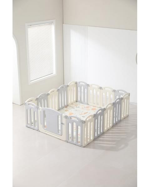 Манеж UNIX Kids Ocean 188x151 см Grey