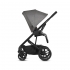 Коляска 2 в 1 Cybex Balios S Lux шасси Black, Classic Beige / Passion Pink (Темно-зеленый / Розовый)