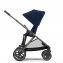 Коляска 2 в 1 Cybex Gazelle S шасси Taupe, Deep Black (Черный)
