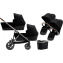 Коляска для двойни 2 в 1 Cybex Gezelle S шасси Taupe, Deep Black (Черный)