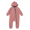 Комбинезон детский Amarobaby Mono футер с начесом розовый 62