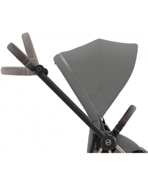 Cybex Mios III прогулочная коляска, шасси Rosegold, Mirage Grey