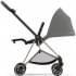 Cybex Mios III прогулочная коляска, шасси Rosegold, Mirage Grey