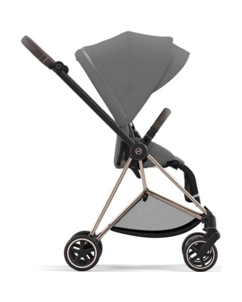 Cybex Mios III прогулочная коляска, шасси Rosegold, Mirage Grey