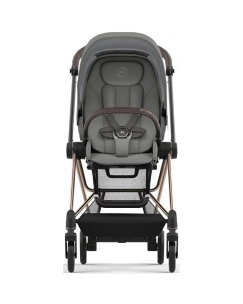 Cybex Mios III прогулочная коляска, шасси Rosegold, Mirage Grey