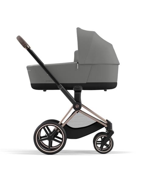 Cybex Priam IV Deep Black (Черный), Rose Gold + Cloud T i-Size