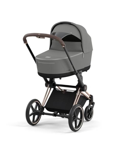 Cybex Priam IV Deep Black (Черный), Rose Gold + Cloud T i-Size